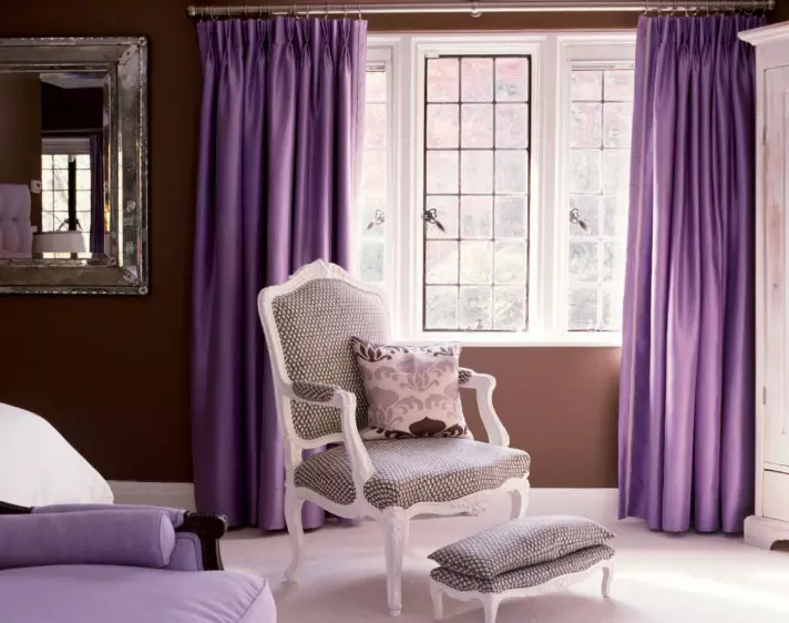 Je vhodný vo vašom interiéri Curtain Lilac Color?