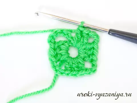 Praza de crochet: clases de vídeo para tricô da esquina e nun círculo con fotos