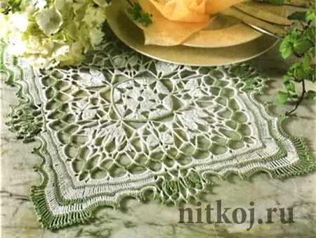 Khăn napkin vuông: Mô tả với sơ đồ và video