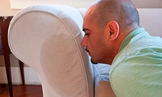 Kako se riješiti mirisa urina na kauču odrasle osobe