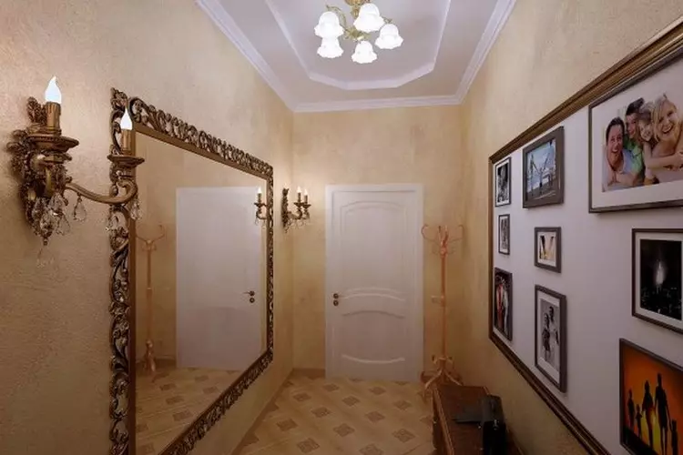 Interior dun pequeno corredor: como colocar todos os mobles nun pequeno espazo (39 fotos)
