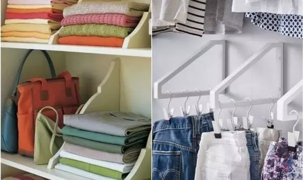 Làm thế nào để thu nhỏ những thứ trong tủ quần áo và mang trật tự ở đó