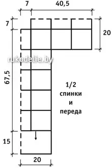 Квадратни капчиња мотиви за Cardigan: Шеми со фотографии и видео