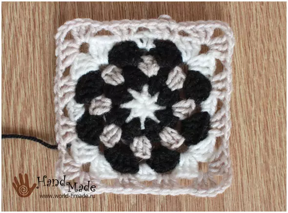 Motif Square Crochet untuk Cardigan: Skim dengan Foto dan Video