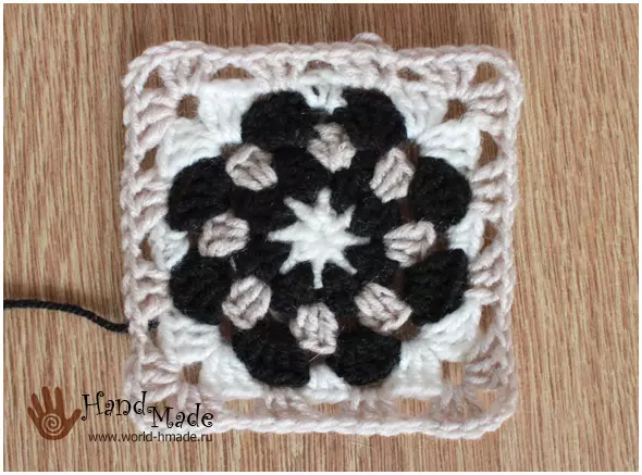 ແຮງຈູງໃຈ Crochet Square Crochet ສໍາລັບ Cardigan: ໂຄງການທີ່ມີຮູບພາບແລະວີດີໂອ