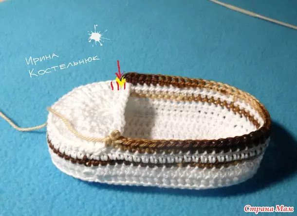 Sneakers Crochet: Kelas Master Barudak sareng Model Dewasa sareng Video