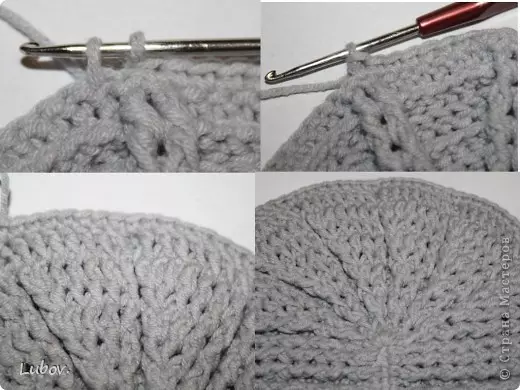 Crochet de embrague con esquemas e descricións: clase mestra con vídeo