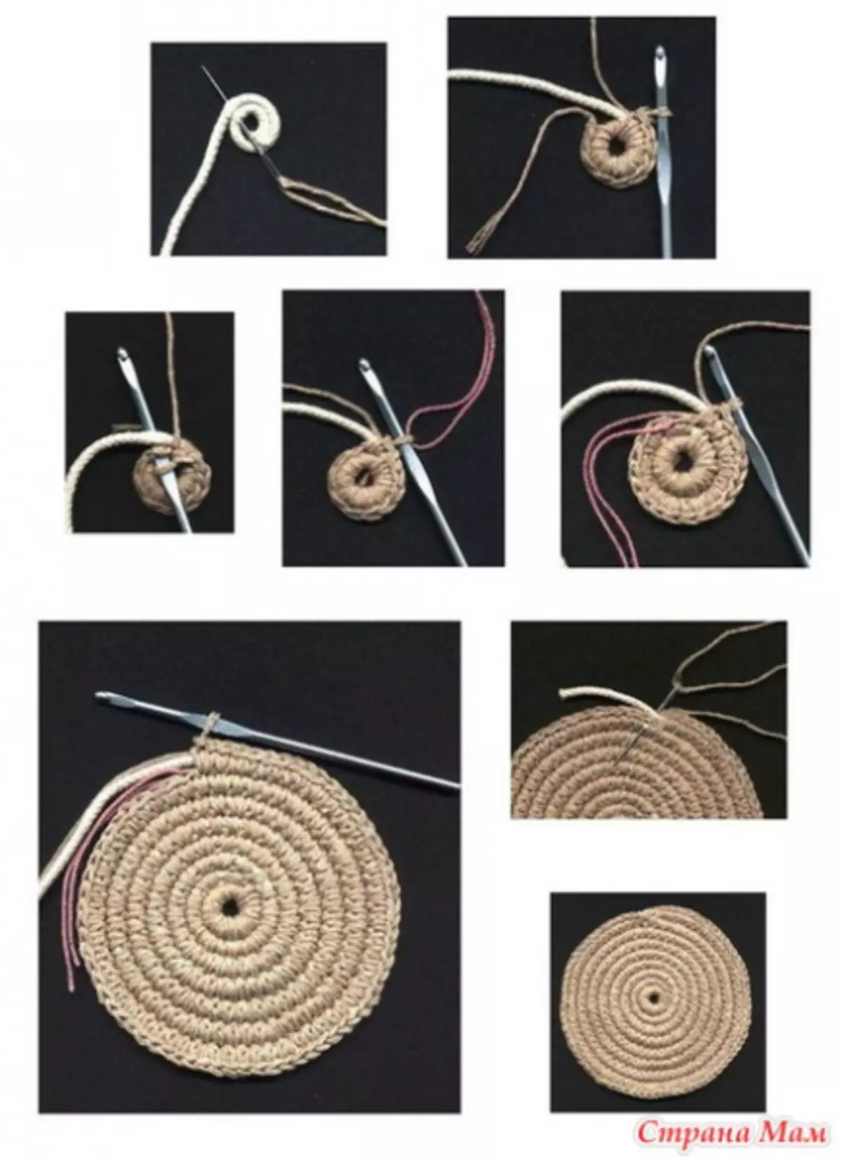 ကိုလံဘီယာဆီးလမ်းကြောင်း - ထိပ်တန်း - မော်ဒယ်များ crochet ၏အစီအစဉ်များ