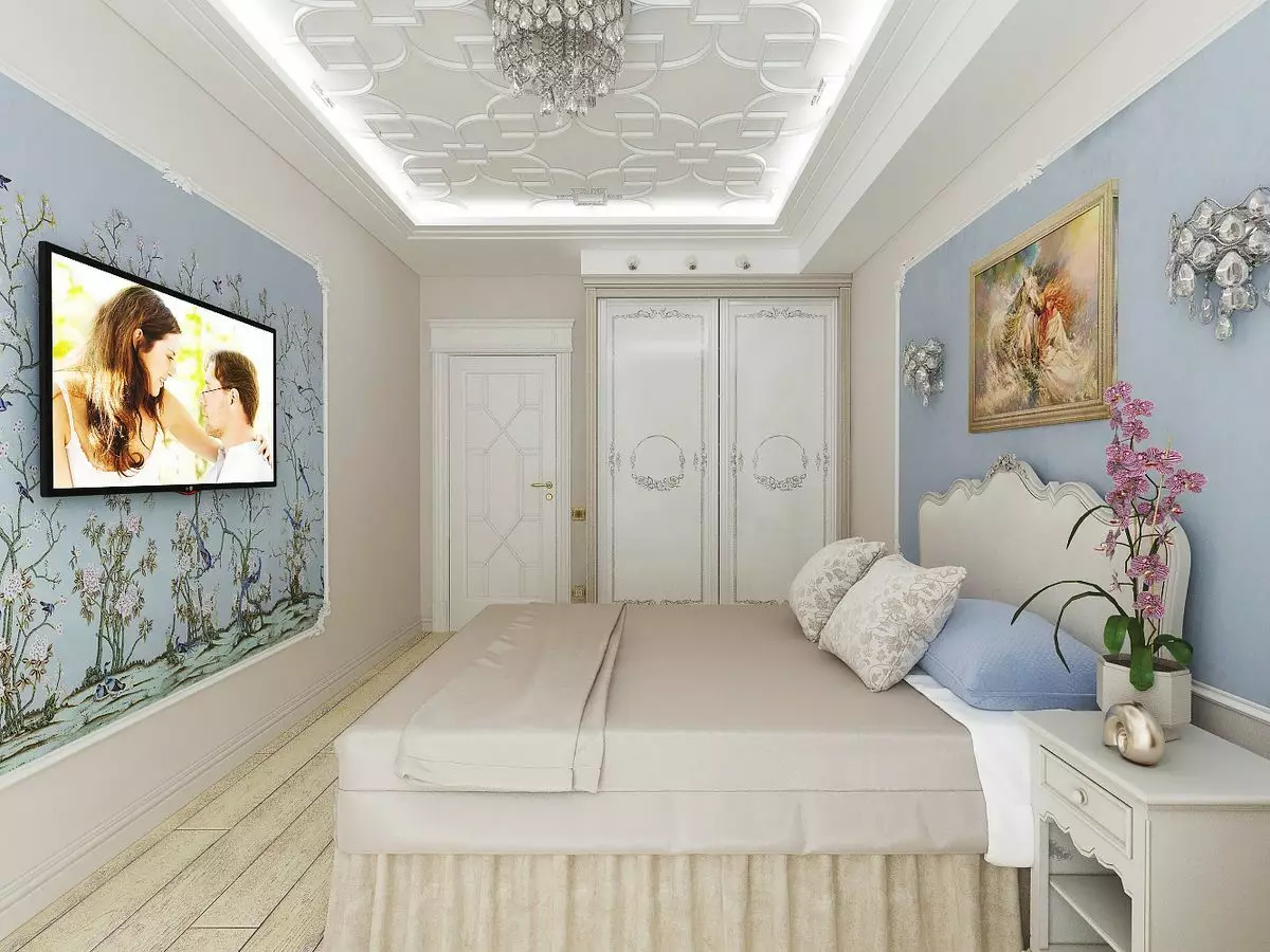 Chambre à coucher de Newlyweds: Que devrait être l'intérieur de la chambre à coucher pour une jeune famille?