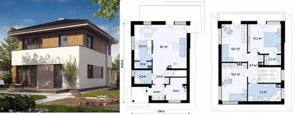 Layout pequenas casas para dar