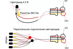 ติดตั้งไฟแบ็คไลท์ LED ในห้องครัวด้วยมือของคุณเอง