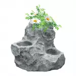 Foam stone - garden decoration and walls