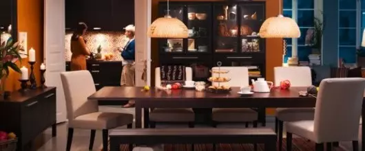 داخلی آشپزخانه و اتاق ناهار خوری از کاتالوگ IKEA 2019 (20 عکس)