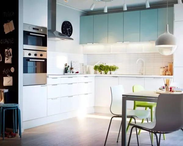 Интериор на кухнята и трапезарията от каталога IKEA 2019 (20 снимки)