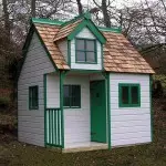 Дерев'яний будиночок для дітей: матеріали, виготовлення, моделі