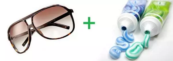 How to remove scratches from glasses glasses