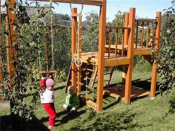 Como facer un parque infantil vostede mesmo: 70 fotos de edificios reais