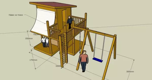 วิธีการสร้างสนามเด็กเล่นด้วยตัวคุณเอง: 70 ภาพของอาคารจริง