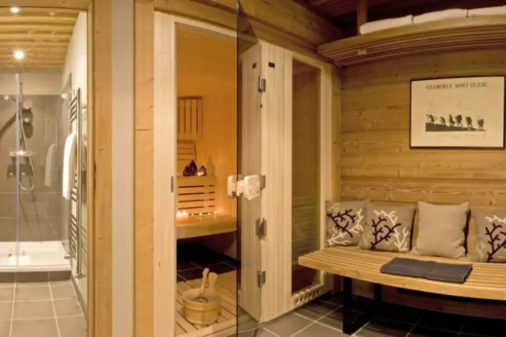Rumah Caltal Country: Sauna Modern