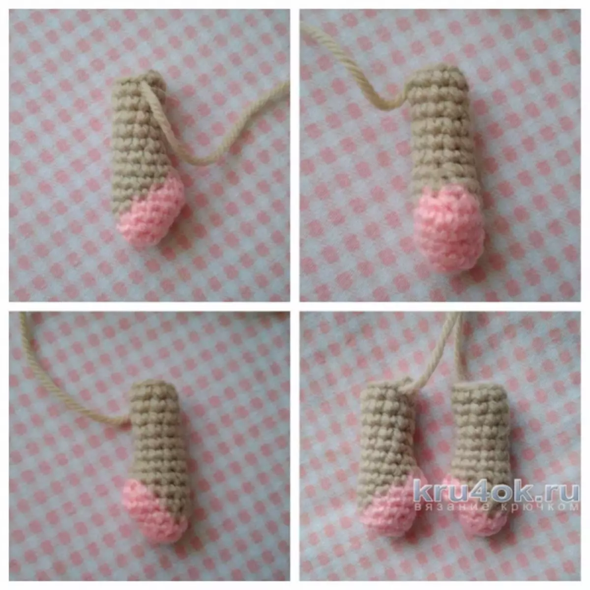 Diagram Gambar sirkuit Amiguruchi Crochet: Kelas Master karo gambaran lan video