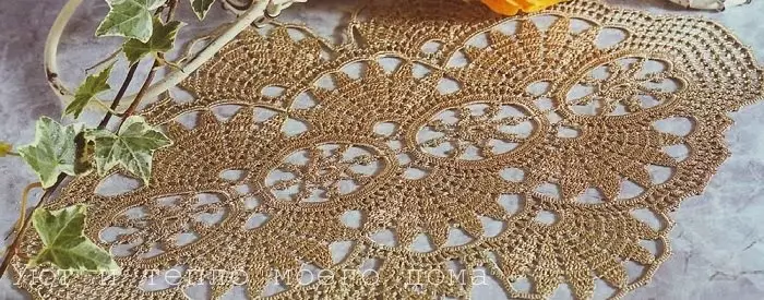 একটি জটিল crochet এর আকর্ষণীয় ধারণা নিশ্চিহ্ন করা