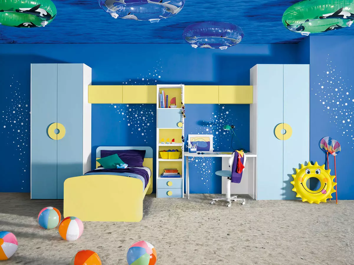 6 nijansi za upotrebu plave u unutrašnjosti dječje sobe