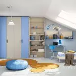 6 Nuancen bei der Verwendung von Blau im Inneren des Kinderzimmers