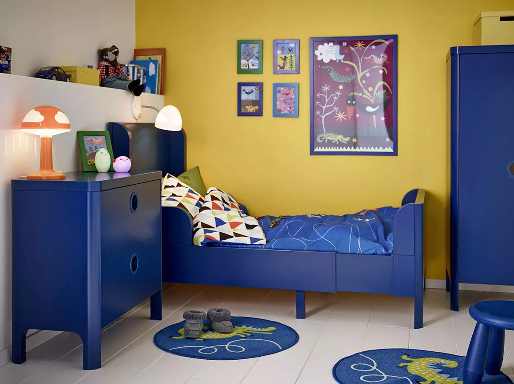 6 الفروق الدقيقة عن استخدام الأزرق في الداخل من غرفة الأطفال
