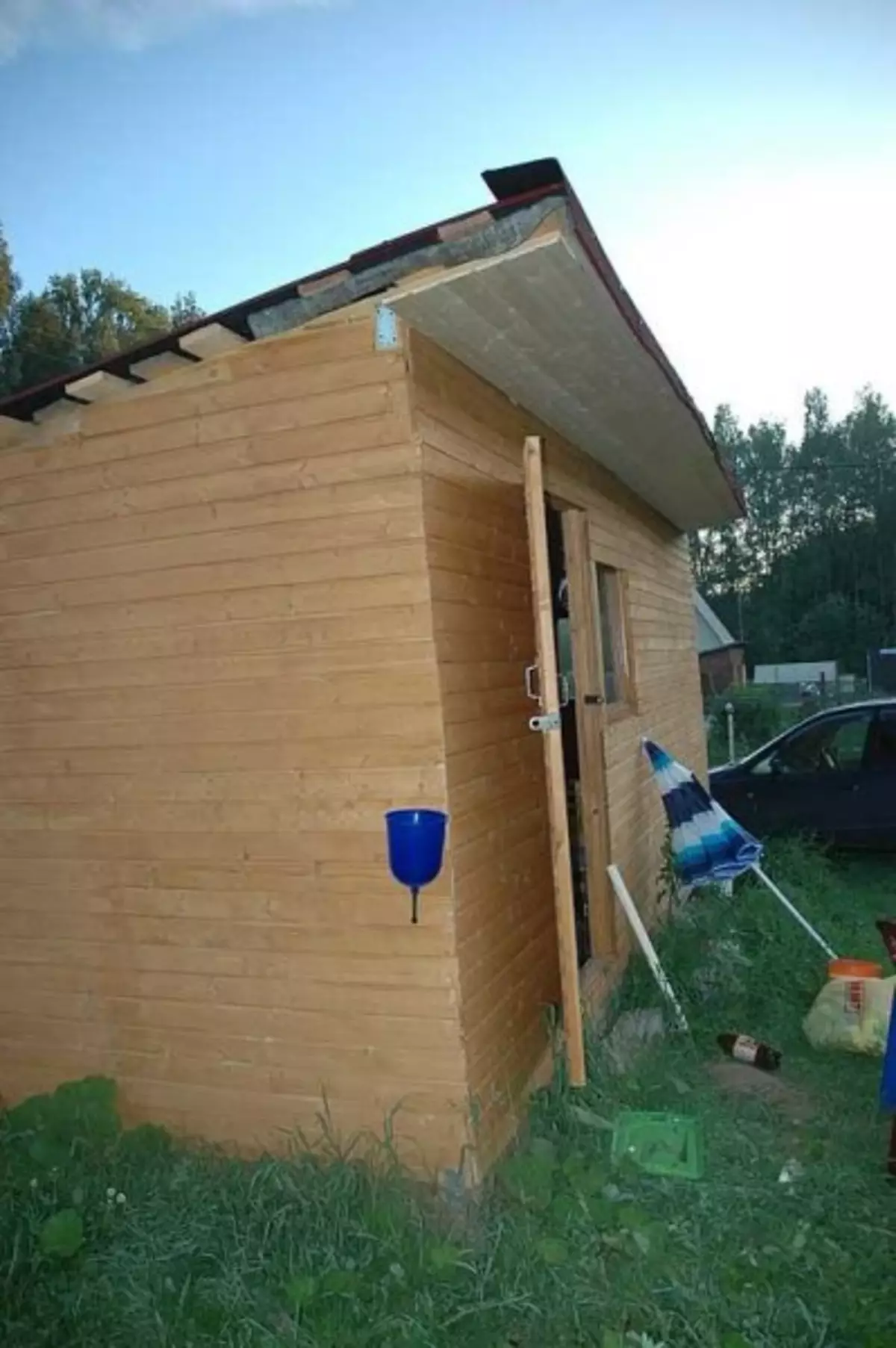 Sådan bygger du hjemmehuse fra træ, på en metalramme