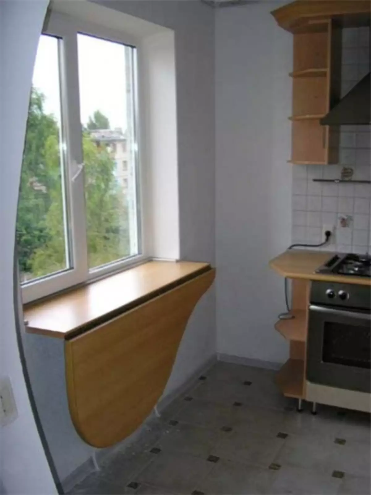 Cara menggunakan ambang jendela di dapur (65 foto)