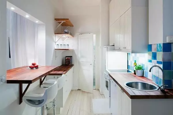 როგორ გამოვიყენოთ ფანჯრის რმა სამზარეულოში (65 ფოტო)