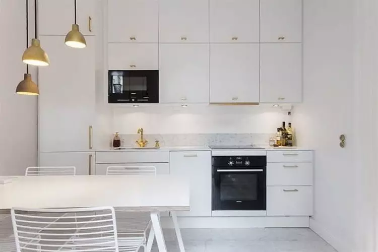 Daya tarikan yang berpatutan dan praktikal: Dapur IKEA Di bahagian dalam rumah anda (36 foto)