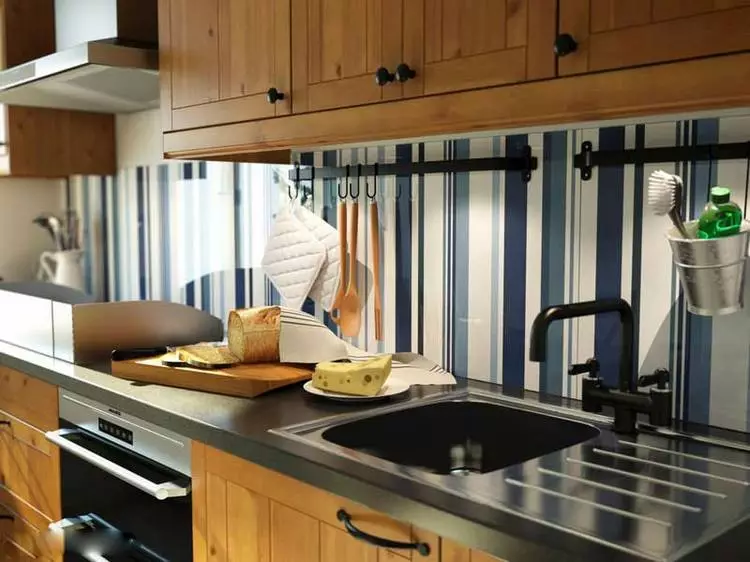Προσιτή και πρακτική ελκυστικότητα: κουζίνες ikea στο εσωτερικό του σπιτιού σας (36 φωτογραφίες)