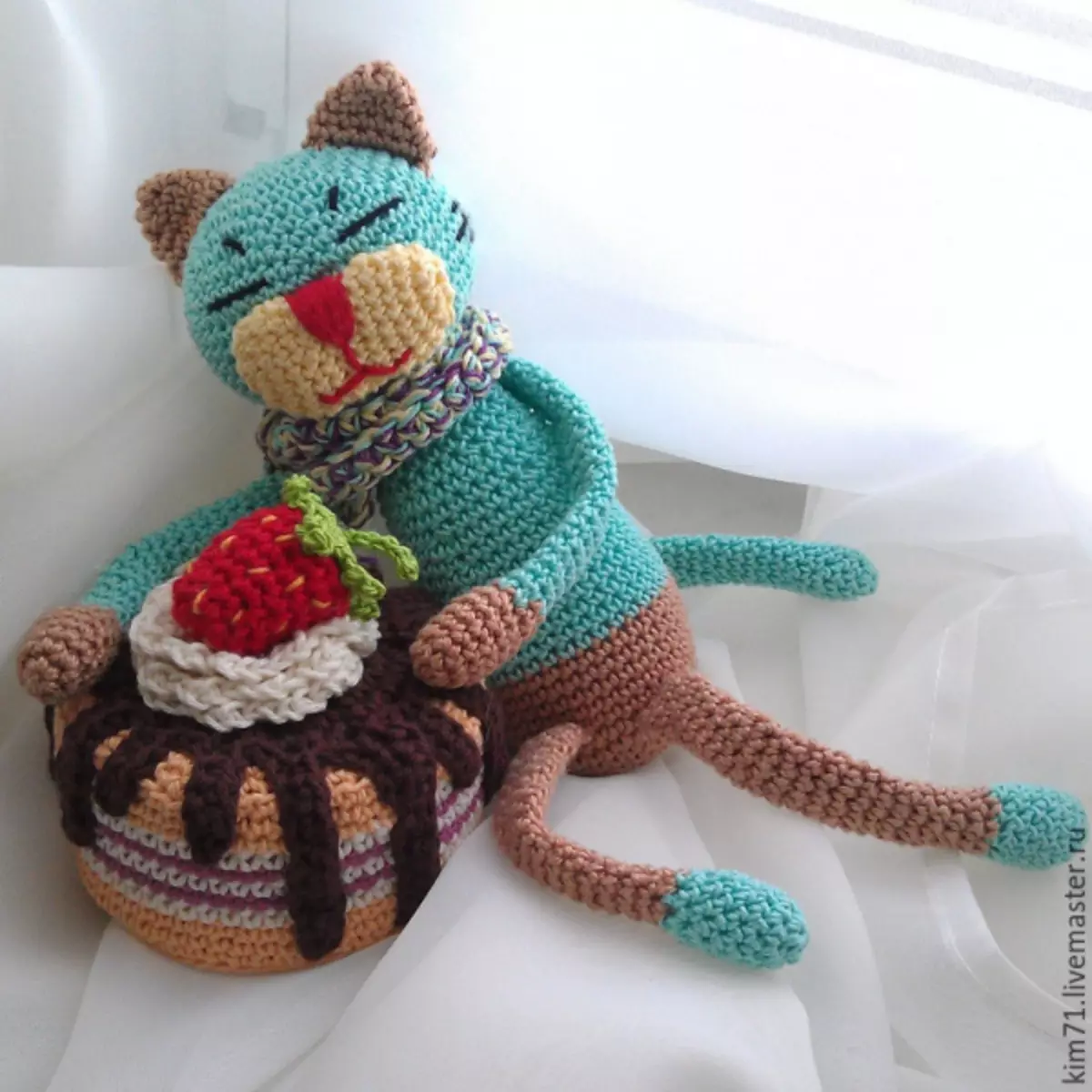 Cat Amiguruchi Crochet per principianti: schema con descrizione e video