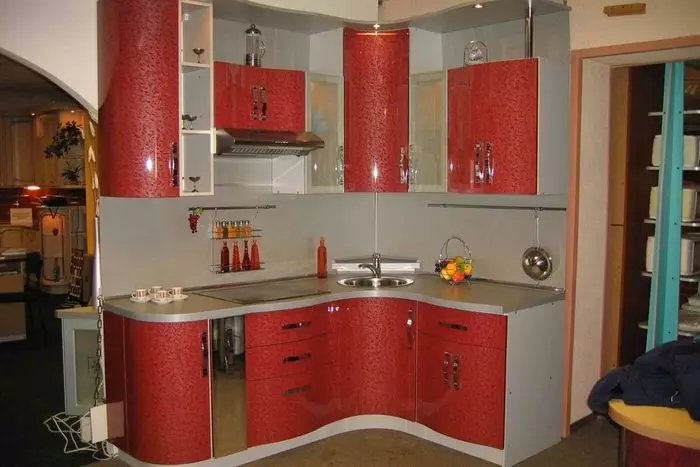 Cabinet Citchen Corner Awyr Agored a Hinged