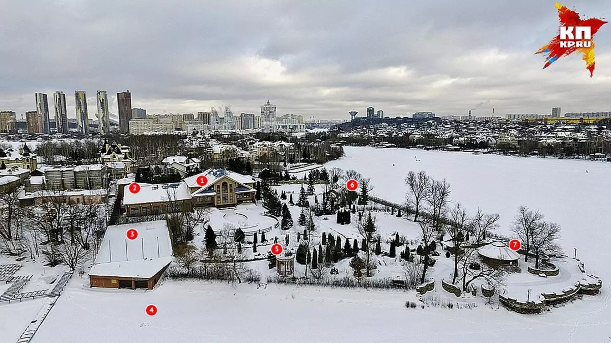 Det store huset i Kirkorov i Moskva-regionen koster mer enn 1 milliard dollar
