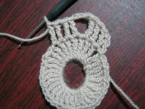 પ્રારંભિક માટે વિગતવાર Crochet પાઠ નેપકિન્સ