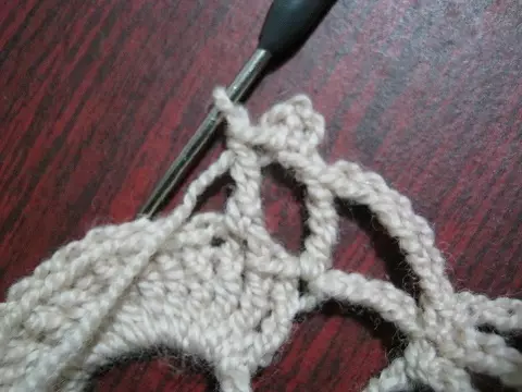 დეტალური Crochet გაკვეთილი ხელსახოცები დამწყებთათვის