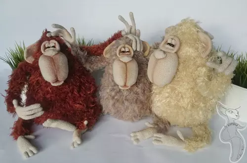 Orangutang Crochet le tuairisc agus scéimeanna: Máistir-rang le físeán