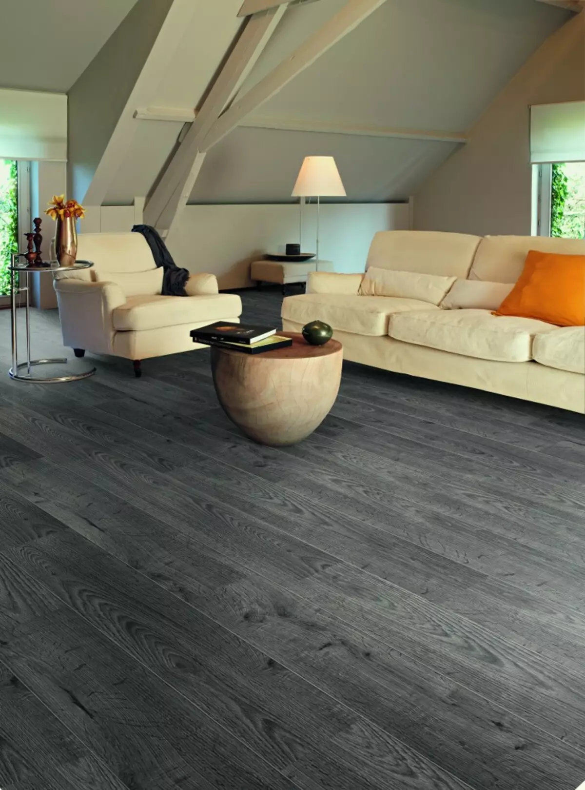 Laminato scuro nell'interno