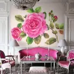 Розова боја во поставувањето на различни простории: неколку правила на употреба
