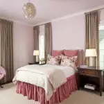 Roze kleur in het interieur
