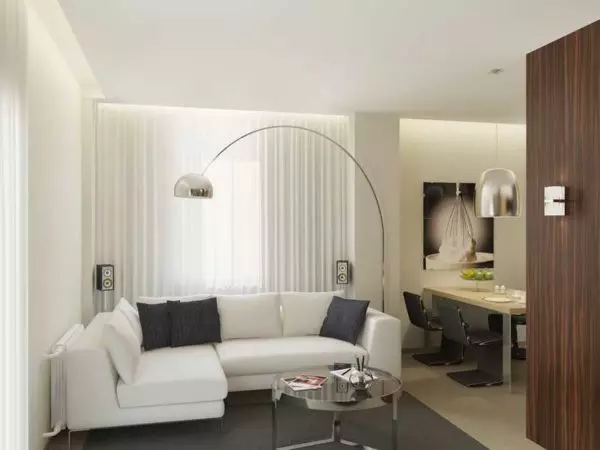 Nápady obývacího pokoje: zónování, tapety, nábytek
