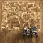 酒墊地毯：時尚的裝飾用你自己的手