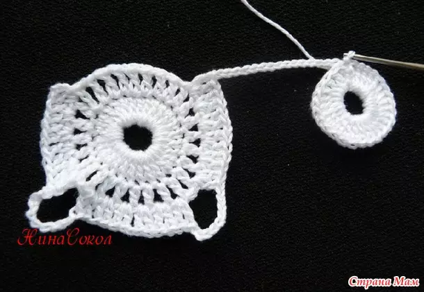 Coffal mula sa crochet motifs para sa mga nagsisimula sa mga scheme at video