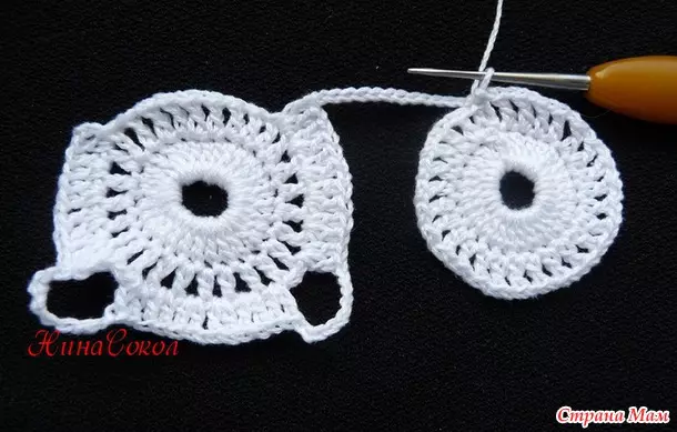 স্কিম এবং ভিডিও সঙ্গে beginners জন্য crochet motifs থেকে coffal