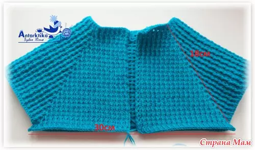 Raglan Crochet per a nena: esquema amb descripció i vídeo