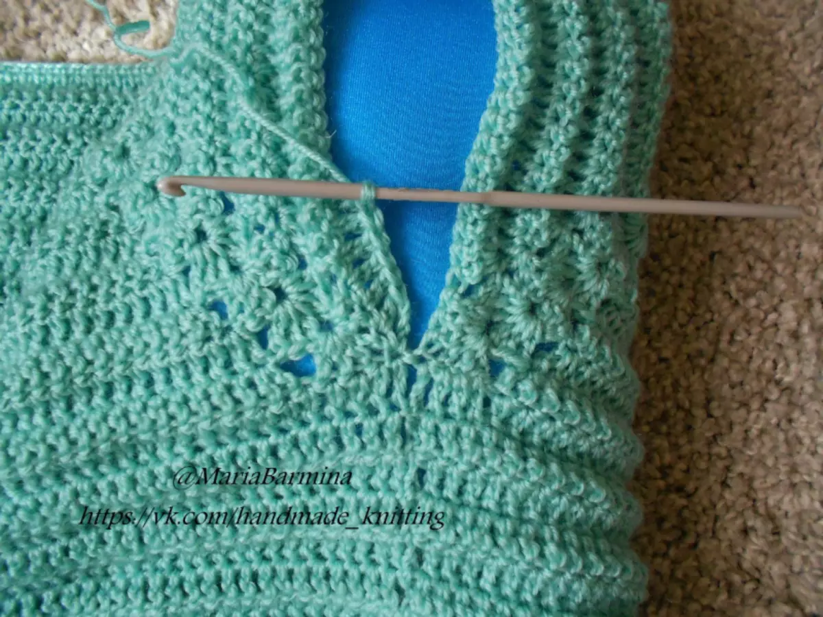 Raglan Crochet for Girl: Scheme with description and video