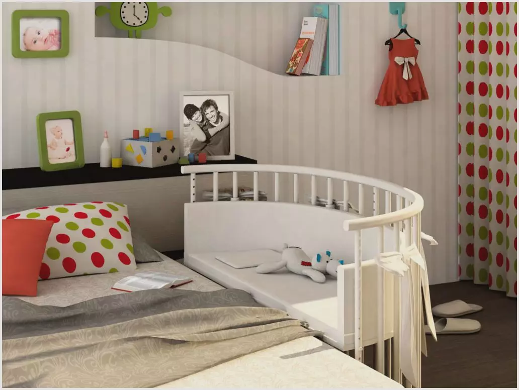 Bagaimana cara mengubah kamar tidur orang tua dengan penampilan anak itu?