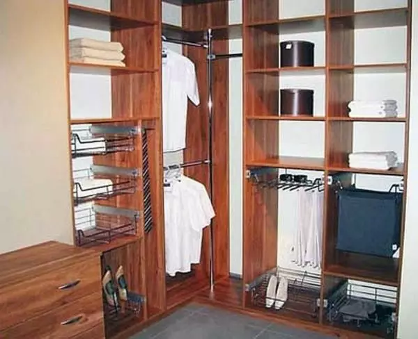 How to organize a wardrobe inside